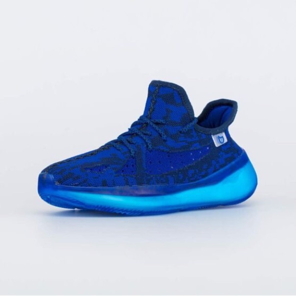 NWT unisex Blue orthopedic sneakers inspired by Etro styles size 8